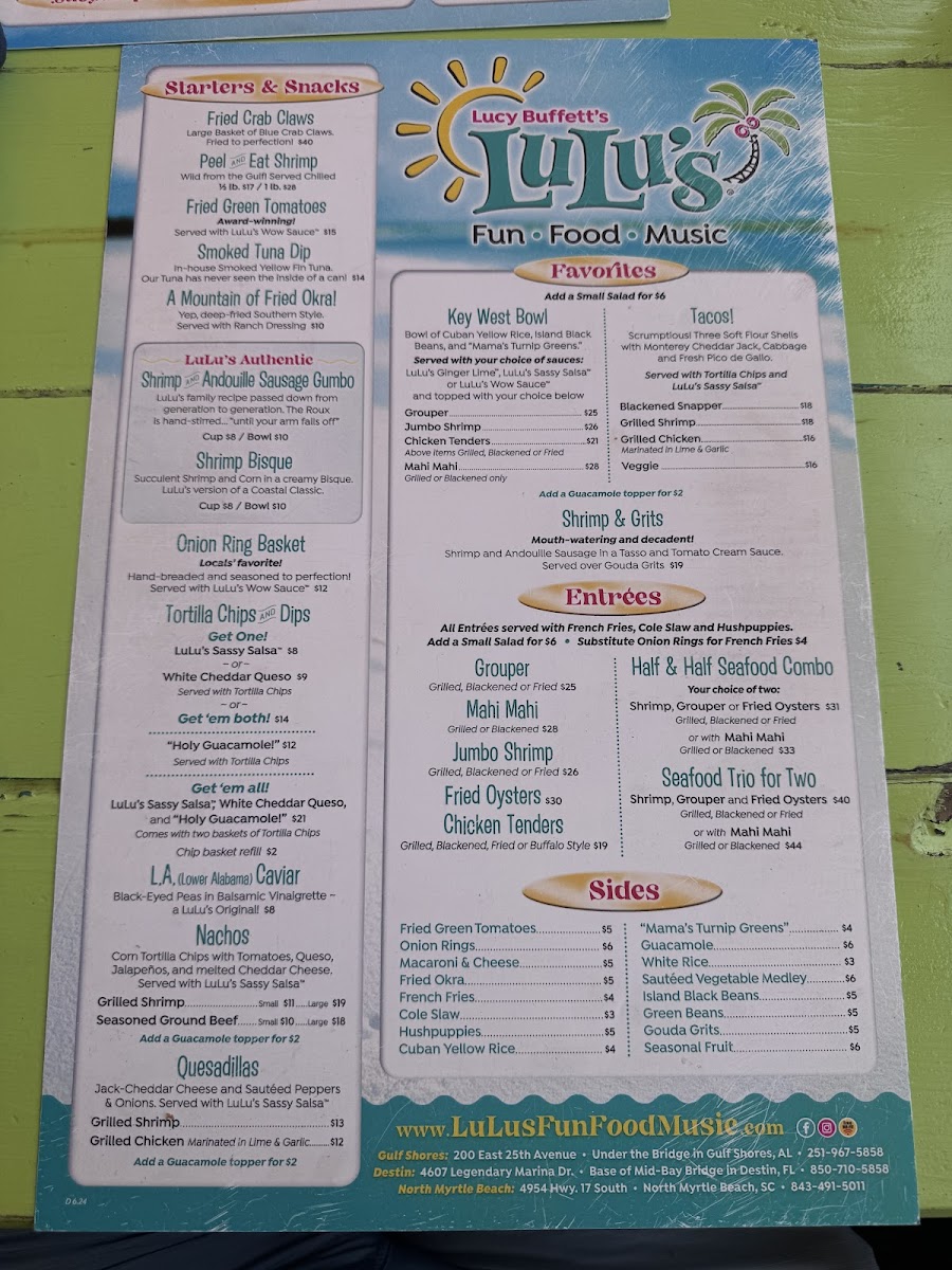 Bud & Alley's Waterfront Restaurant & Bar Menu - Image 6